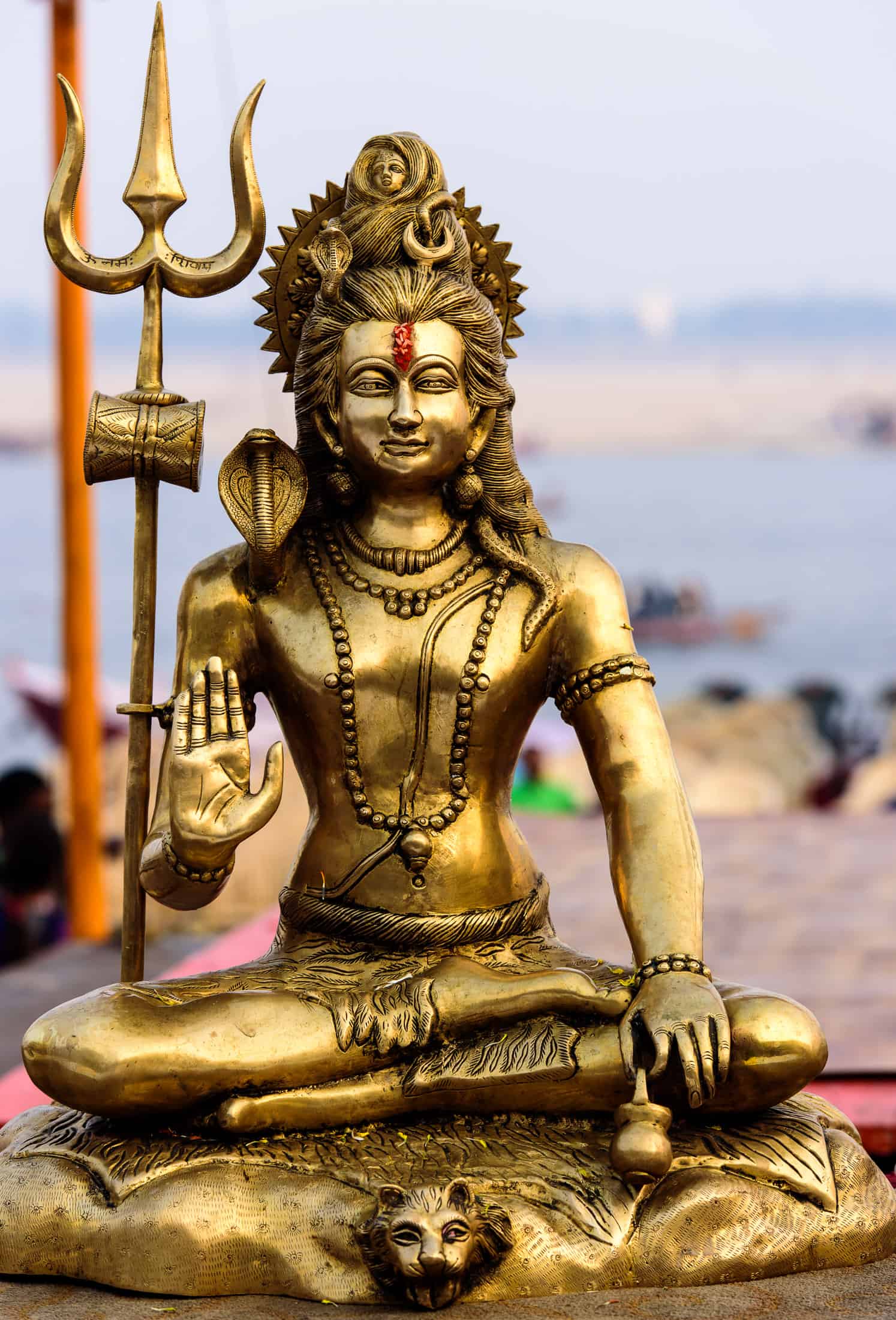 miniature shiva statue